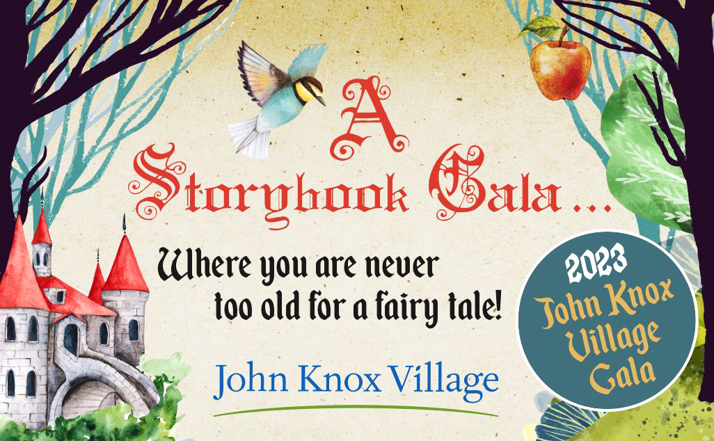 Graphic about a storybook gala
