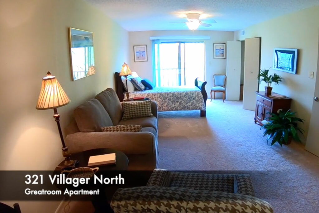 321 Village North senior apartment interior