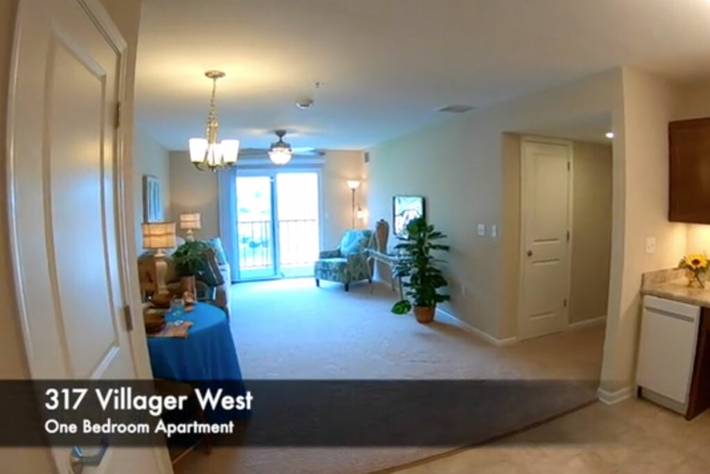 317 Villager West one bedroom apartment