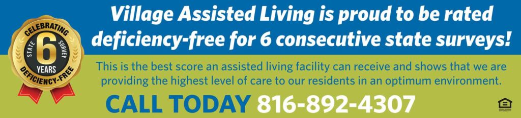 Call Today to learn more about Assisted Living - 816-892-4307