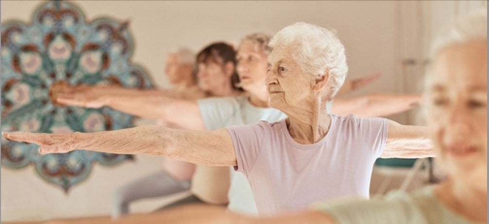 senior women participating in balance classes